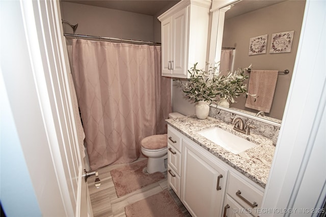 190 N Castle St, Skiatook, OK 74070 - full bathroom with vanity and a shower with shower curtain