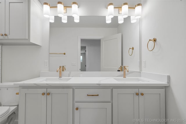 2038 E 129th St, Jenks, OK 74037 - bathroom featuring double vanity