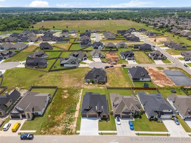 13630 S 21st Pl E, Bixby, OK 74008 - aerial view of property's location with nearby suburban area