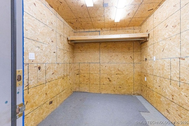 view of storage
