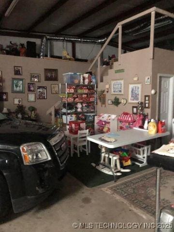 storage room featuring a garage