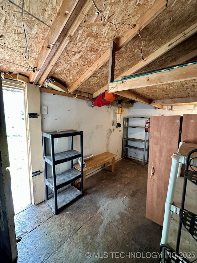 729 W 13th, Ada, OK 74820 - view of below grade area
