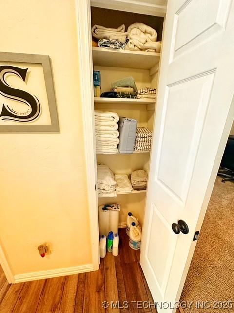 view of closet