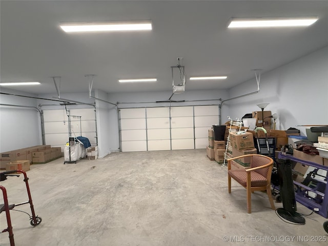 1825 E 45th Pl, Sand Springs, OK 74063 - garage featuring a garage door opener