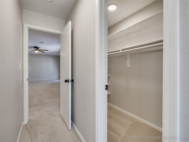 closet featuring visible vents