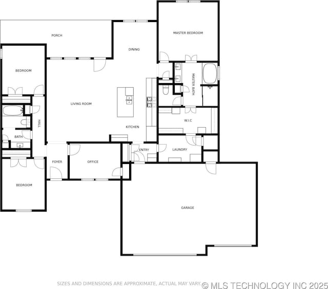 view of layout