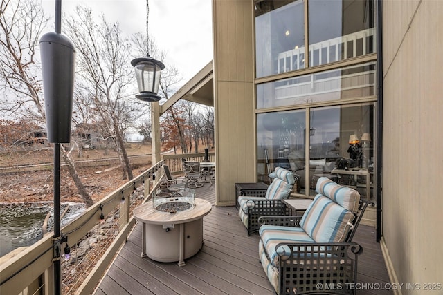 29898 S 566th Rd Unit 411, Afton, OK 74331 - view of wooden terrace
