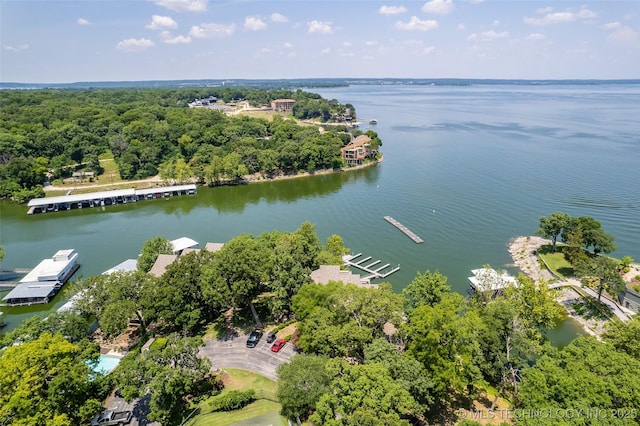 29898 S 566th Rd Unit 411, Afton, OK 74331 - aerial view of a nearby body of water