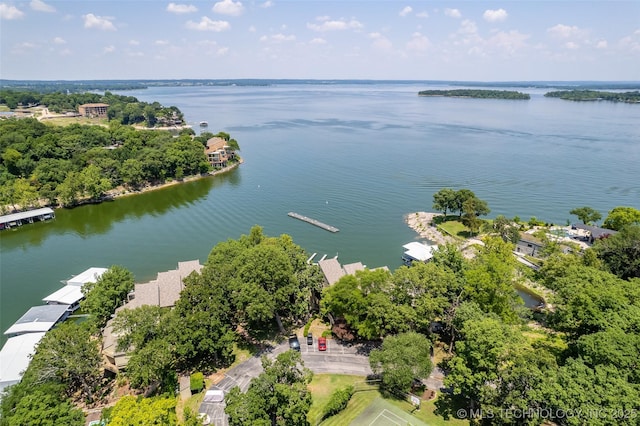 29898 S 566th Rd Unit 411, Afton, OK 74331 - drone / aerial view of a large body of water