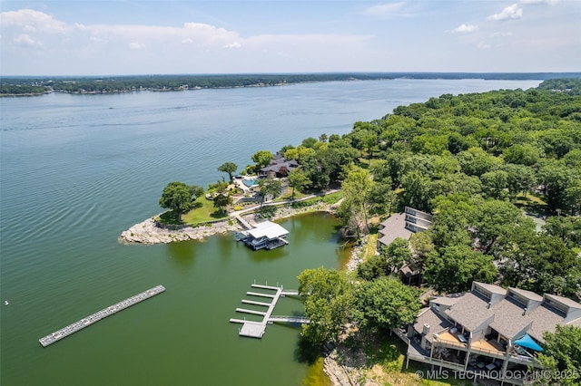 29898 S 566th Rd Unit 411, Afton, OK 74331 - drone / aerial view of a large body of water