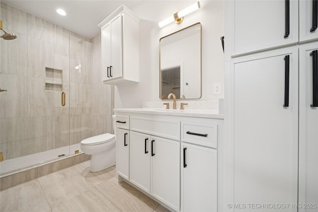 1641 E 32nd St, Tulsa, OK 74105 - full bath featuring a stall shower and vanity