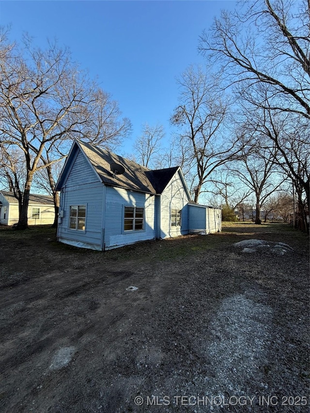 view of side of home