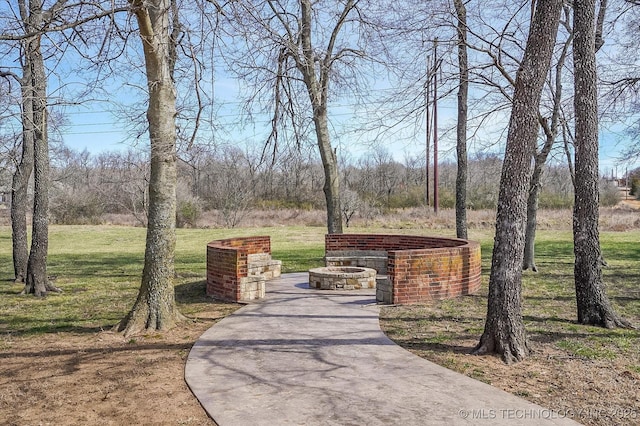 surrounding community featuring a yard