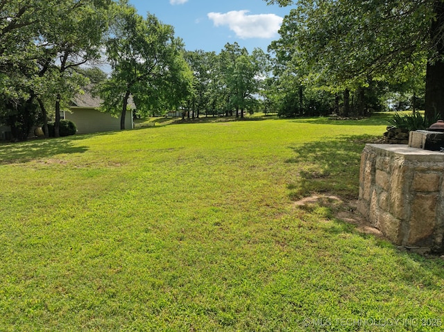 2445 Avalon, Eufaula, OK 74432 - view of green lawn