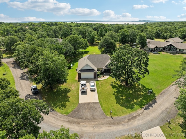 2445 Avalon, Eufaula, OK 74432 - view from above of property