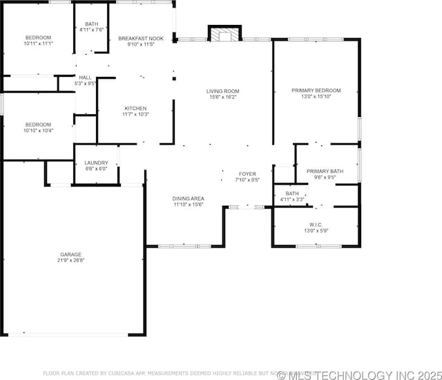 2445 Avalon, Eufaula, OK 74432 - room layout