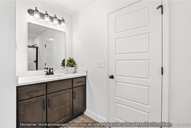 27983 E 109th St S, Coweta, OK 74014 - bathroom with baseboards and vanity