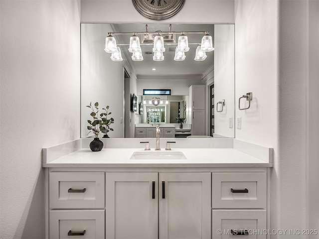 18420 E Persimmon Ln, Owasso, OK 74055 - bathroom featuring vanity