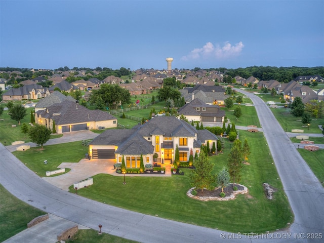 18420 E Persimmon Ln, Owasso, OK 74055 - aerial view of residential area