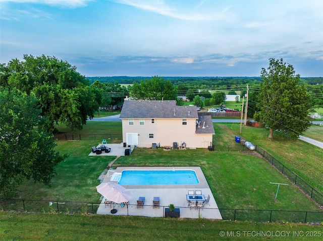 13902 S 241st E Ave, Coweta, OK 74429 - view of pool with a patio area
