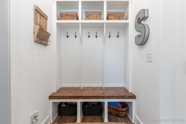 view of mudroom