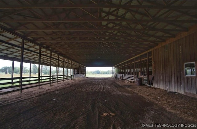 16100 Ash Rd, Morris, OK 74445 - view of horse barn