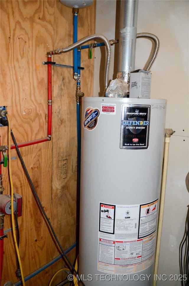 utilities featuring water heater