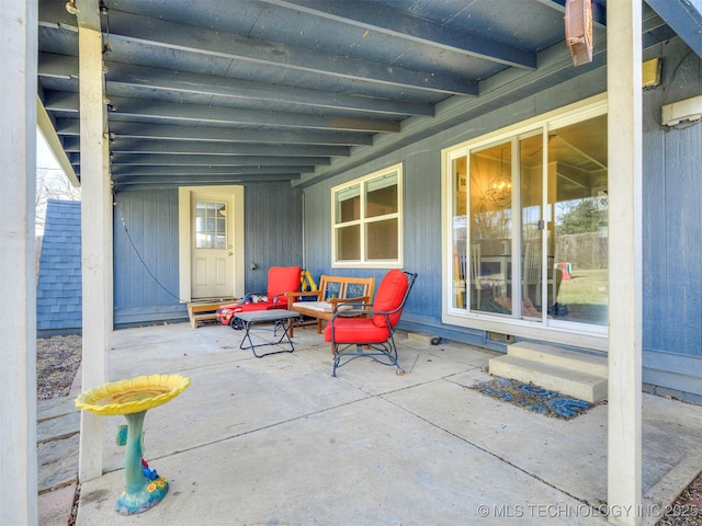 view of patio