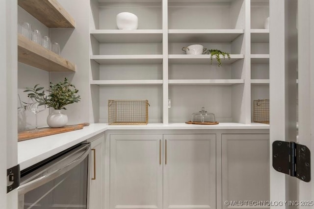 12030 S Vandalia Ave, Tulsa, OK 74137 - pantry featuring beverage cooler