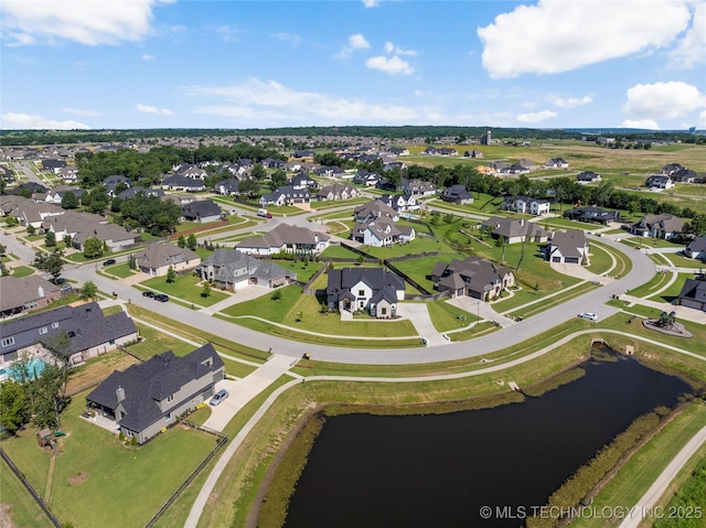 2715 E 136th St S, Bixby, OK 74008 - view of property location featuring a nearby body of water and nearby suburban area