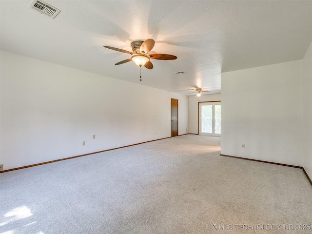 8934 S 41st W Ave, Tulsa, OK 74132 - unfurnished room with light carpet and ceiling fan