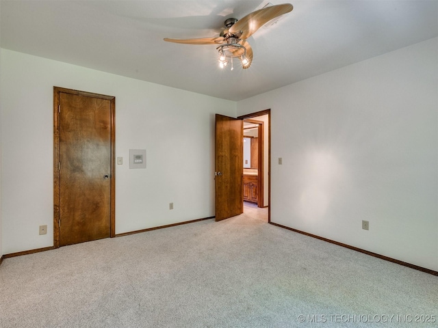 8934 S 41st W Ave, Tulsa, OK 74132 - unfurnished room featuring a ceiling fan and light carpet
