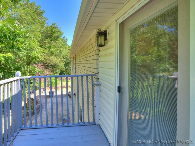 8934 S 41st W Ave, Tulsa, OK 74132 - view of balcony