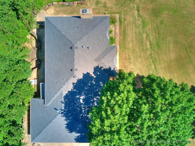 8934 S 41st W Ave, Tulsa, OK 74132 - view from above of property