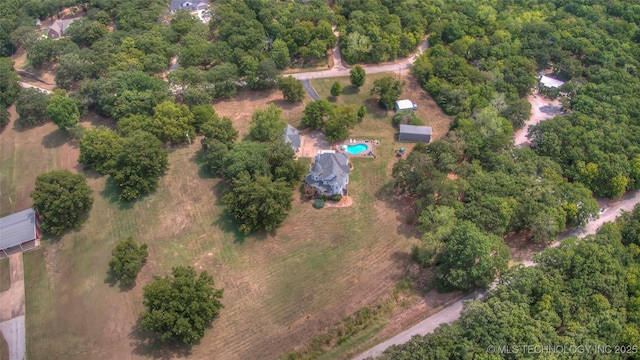drone / aerial view