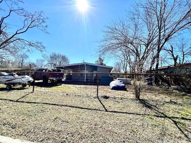 view of side of property