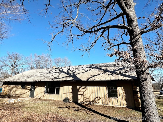 view of side of property