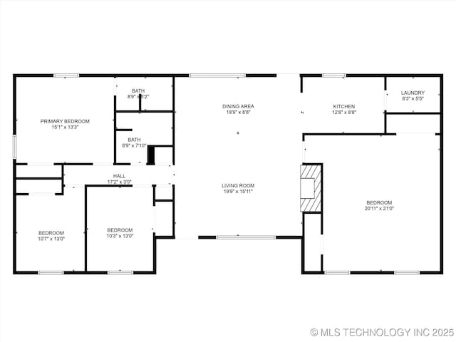 16306 N Javine Hill Rd, Skiatook, OK 74070 - view of property floor plan