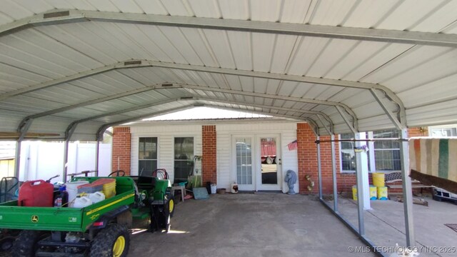 103877 US Highway 59 N, Sallisaw, OK 74955 - garage featuring a carport