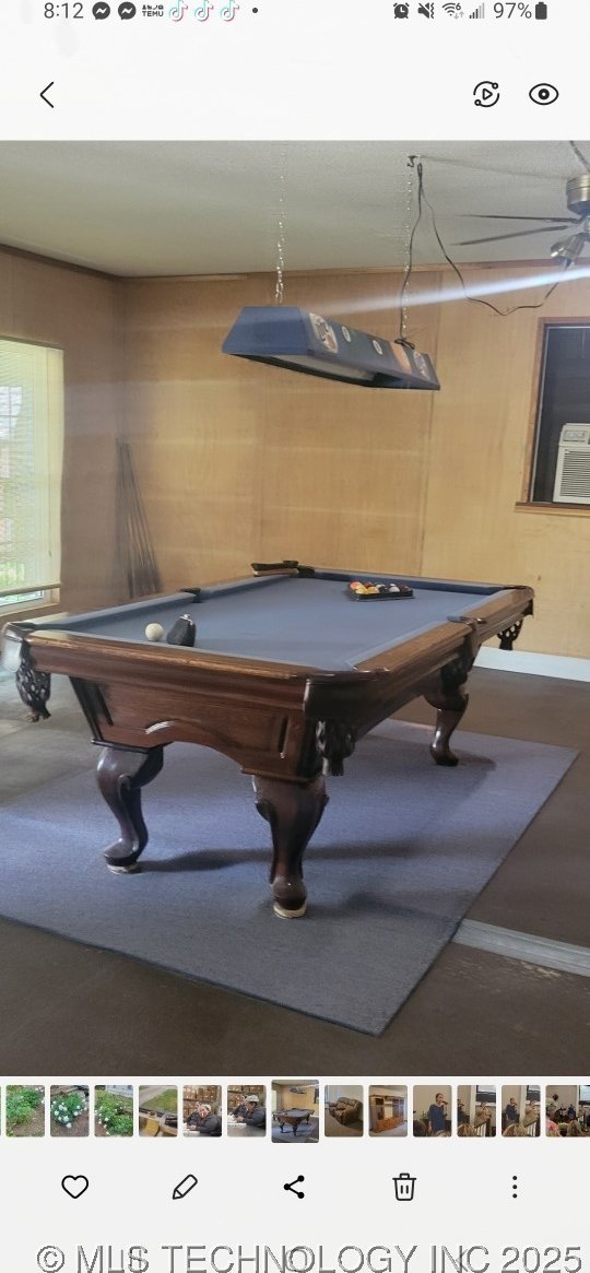 103877 US Highway 59 N, Sallisaw, OK 74955 - game room with billiards table