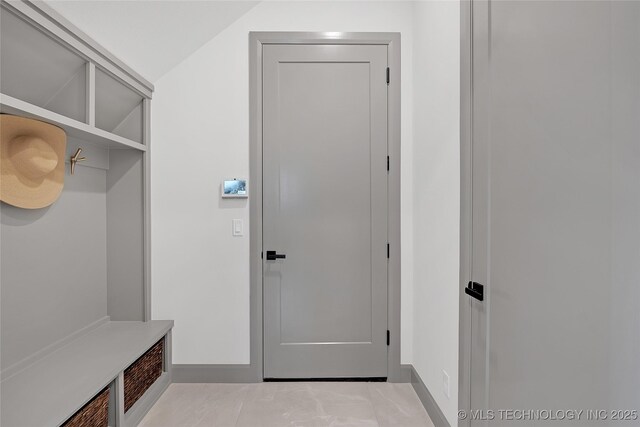 227 E 35th St, Tulsa, OK 74105 - mudroom with baseboards