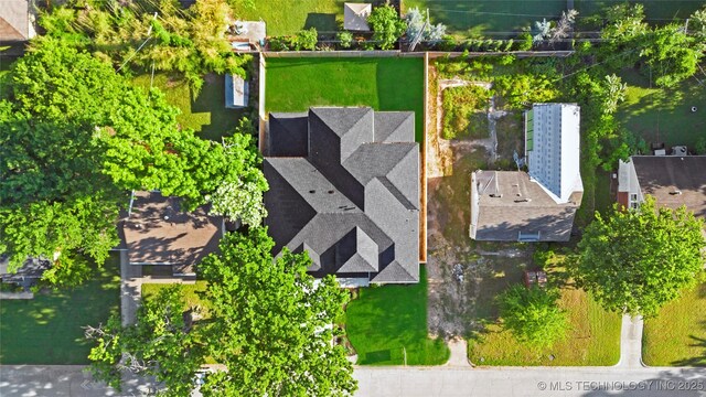 227 E 35th St, Tulsa, OK 74105 - bird's eye view