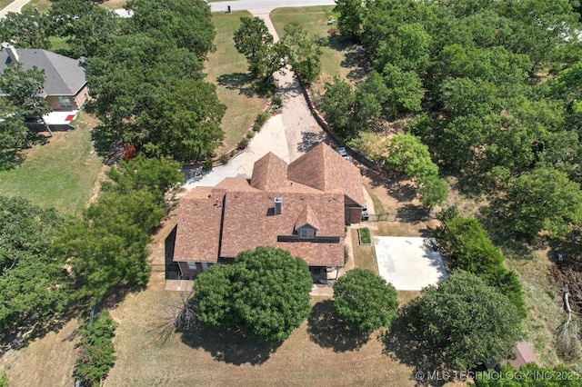 1474 S 271st W Ave, Sand Springs, OK 74063 - bird's eye view