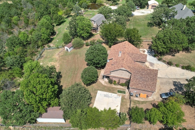 1474 S 271st W Ave, Sand Springs, OK 74063 - drone / aerial view