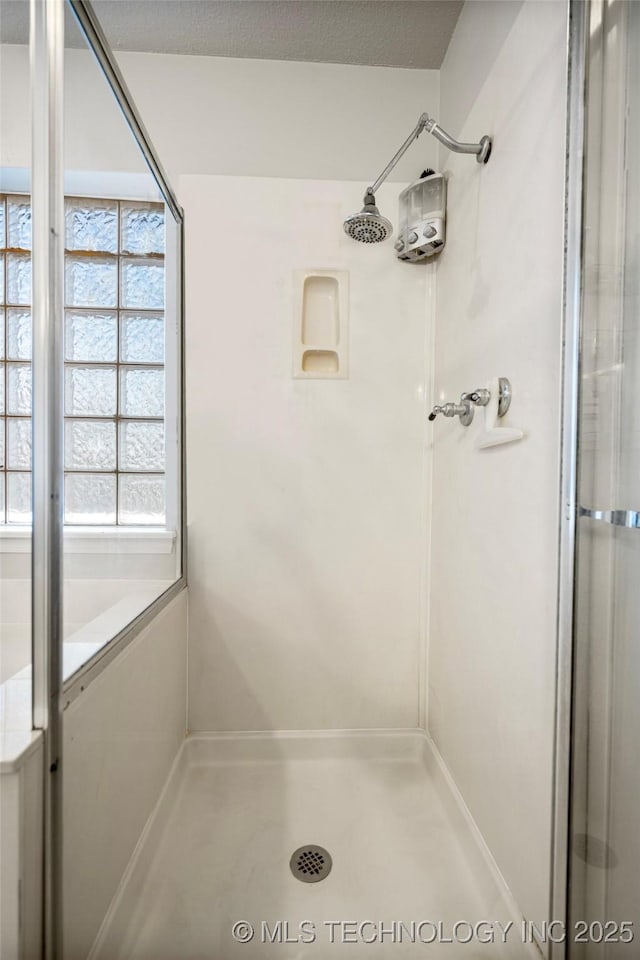 full bath with a stall shower