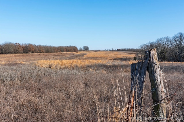 view of nature featuring a rural view