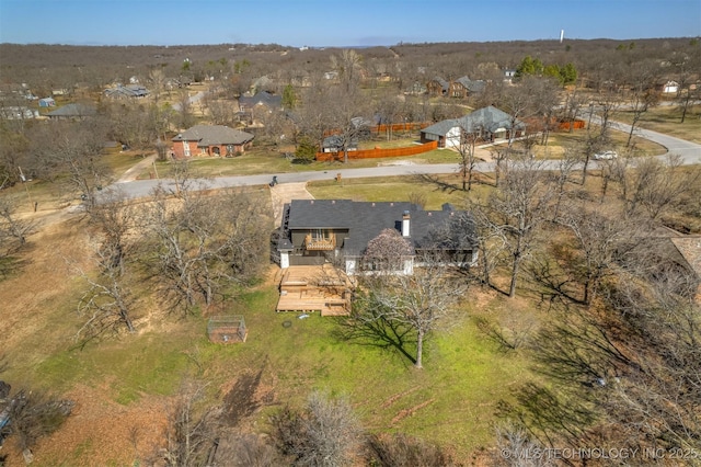 drone / aerial view