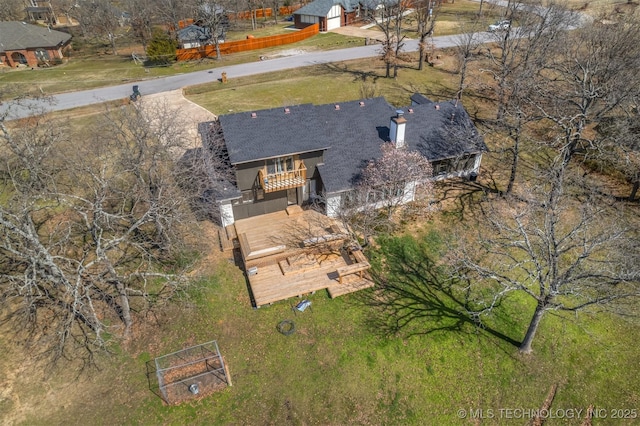 aerial view