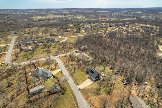 drone / aerial view