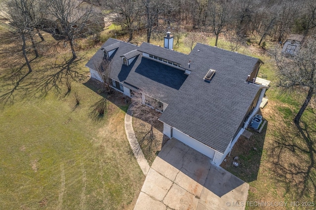 bird's eye view